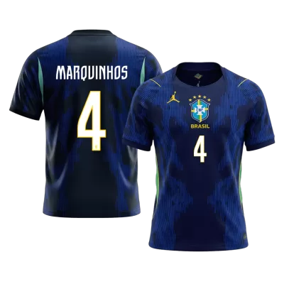MARQUINHOS #4 Brazil Jersey 2026 Away World Cup - ijersey
