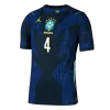 MARQUINHOS #4 Brazil Jersey 2026 Player Version Away World Cup - ijersey