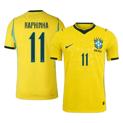RAPHINHA #11 Brazil Jersey 2026 Player Version Home World Cup - ijersey