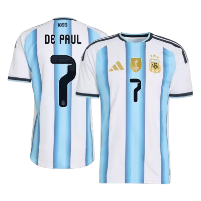 DE PAUL #7 Argentina Jersey 2026 Player Version Home World Cup - ijersey
