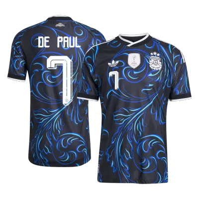 DE PAUL #7 Argentina Jersey 2026 Player Version Away World Cup - ijersey