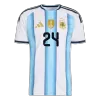 E. FERNANDEZ #24 Argentina Jersey 2026 Player Version Home World Cup - ijersey