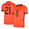 F.DE JONG #21 Netherlands Jersey 2026 Home World Cup - ijersey