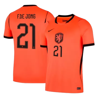 F.DE JONG #21 Netherlands Jersey 2026 Home World Cup - ijersey