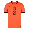 F.DE JONG #21 Netherlands Jersey 2026 Player Version Home World Cup - ijersey