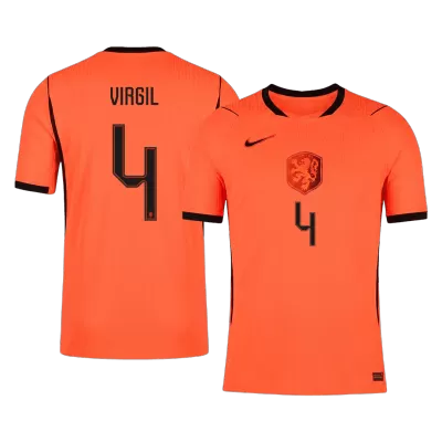VIRGIL #4 Netherlands Jersey 2026 Player Version Home World Cup - ijersey