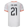 F.DE JONG #21 Netherlands Jersey 2026 Away World Cup - ijersey