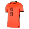 F.DE JONG #21 Netherlands Jersey 2026 Home World Cup - ijersey
