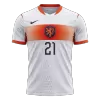 F.DE JONG #21 Netherlands Jersey 2026 Player Version Away World Cup - ijersey