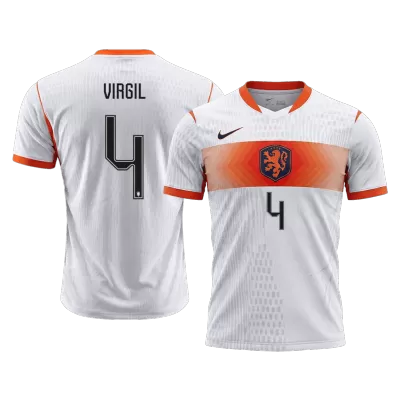 VIRGIL #4 Netherlands Jersey 2026 Player Version Away World Cup - ijersey