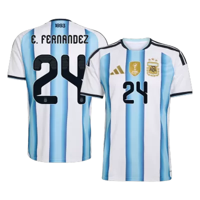 E. FERNANDEZ #24 Argentina Jersey 2026 Home World Cup - ijersey