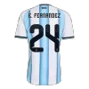 E. FERNANDEZ #24 Argentina Jersey 2026 Player Version Home World Cup - ijersey