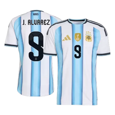 J. ALVAREZ #9 Argentina Jersey 2026 Home - ijersey