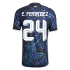 E. FERNANDEZ #24 Argentina Jersey 2026 Player Version Away World Cup - ijersey