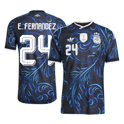 E. FERNANDEZ #24 Argentina Jersey 2026 Player Version Away World Cup - ijersey