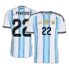 L. MARTINEZ #22 Argentina Jersey 2026 Player Version Home World Cup - ijersey