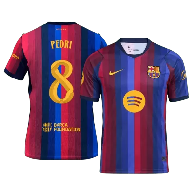 PEDRI #8 Barcelona Jersey 2026/27 Home - UCL - ijersey