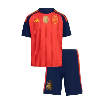 Youth Spain Jersey Kit 2026 Home Champion Edition World Cup - ijersey