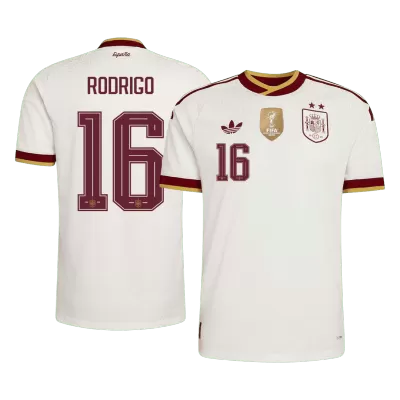 RODRIGO #16 Spain Jersey 2026 Player Version Away World Cup Champion Edition - ijersey