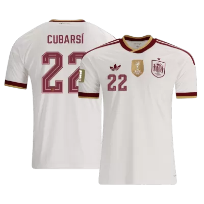 CUBARSÍ #22 Spain Jersey 2026 Away World Cup Champion Edition - ijersey