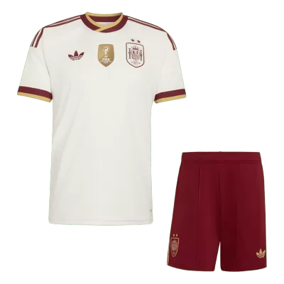 Youth Spain Jersey Kit 2026 Away Champion Edition World Cup - ijersey