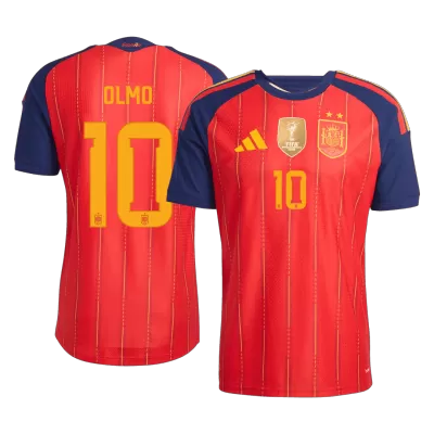 OLMO #10 Spain Jersey 2026 Player Version Home World Cup Champion Edition - ijersey