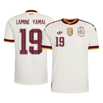 LAMINE YAMAL #19 Spain Jersey 2026 Player Version Away World Cup Champion Edition - ijersey
