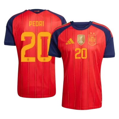PEDRI #20 Spain Jersey 2026 Home -Champion World Cup - ijersey