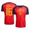 RODRIGO #16 Spain Jersey 2026 Home -Champion World Cup - ijersey