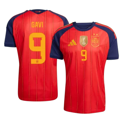 GAVI #9 Spain Jersey 2026 Home -Champion World Cup - ijersey