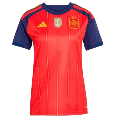 Women's Spain Jersey 2026 Home World Cup 2-Star - ijersey