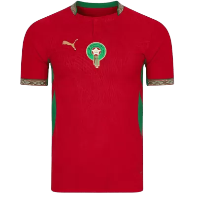 Morocco Jersey 2026 Player Version Home World Cup - ijersey