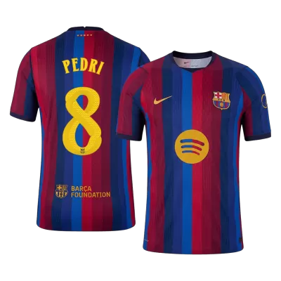PEDRI #8 Barcelona Jersey 2026/27 Player Version Home - UCL - ijersey