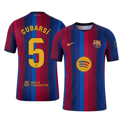 CUBARSÍ #5 Barcelona Jersey 2026/27 Player Version Home - ijersey
