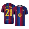 F. DE JONG #21 Barcelona Jersey 2026/27 Player Version Home - UCL - ijersey