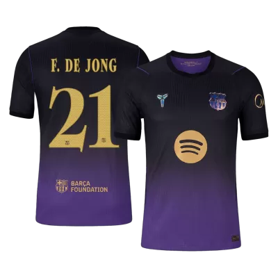 F. DE JONG #21 Barcelona Jersey 2026/27 Player Version Away - UCL - ijersey