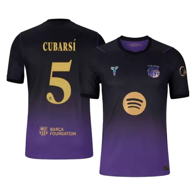 CUBARSÍ #5 Barcelona Jersey 2026/27 Player Version Away - UCL - ijersey