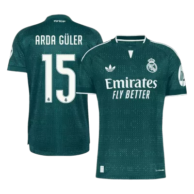 ARDA GÜLER #15 Real Madrid Jersey 2026/27 Player Version Away - ijersey