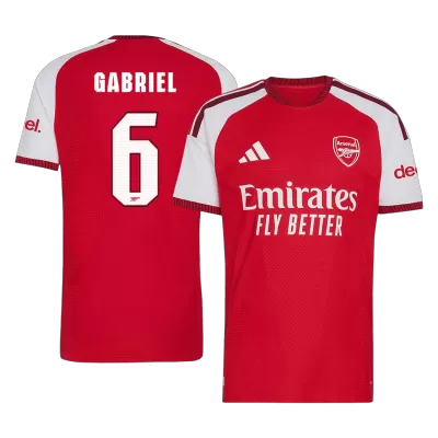 GABRIEL #6 Arsenal Jersey 2026/27 Player Version Home - UCL - ijersey