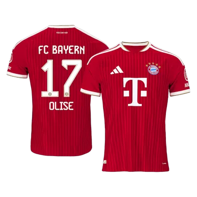 OLISE #17 Bayern Munich Jersey 2026/27 Player Version Home - ijersey