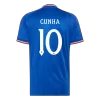 CUNHA #10 Manchester United Jersey 2026/27 Player Version Away - UCL - ijersey