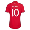 CUNHA #10 Manchester United Jersey 2026/27 Player Version Home - UCL - ijersey