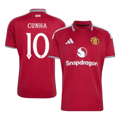 CUNHA #10 Manchester United Jersey 2026/27 Home - UCL - ijersey