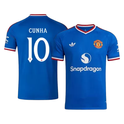 CUNHA #10 Manchester United Jersey 2026/27 Away - UCL - ijersey