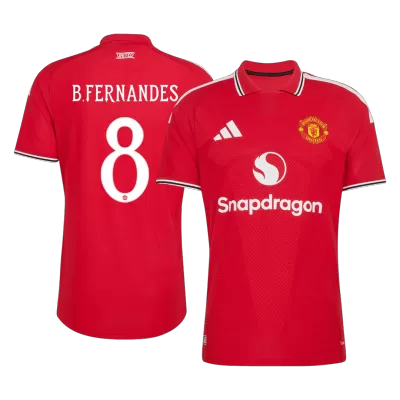 B. FERNANDES #8 Manchester United Jersey 2026/27 Player Version Home - UCL - ijersey