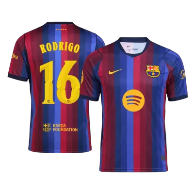 RODRIGO #16 Barcelona Jersey 2026/27 Home - UCL - ijersey