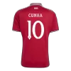CUNHA #10 Manchester United Jersey 2026/27 Home - UCL - ijersey