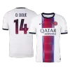 D. DOUÉ #14 PSG Jersey 2026/27 Player Version Away - ijersey