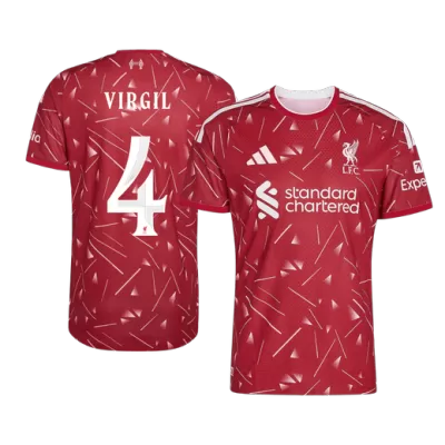 VIRGIL #4 Liverpool Jersey 2026/27 Player Version Home - UCL - ijersey