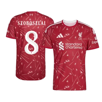 SZOBOSZLAI #8 Liverpool Jersey 2026/27 Player Version Home - UCL - ijersey